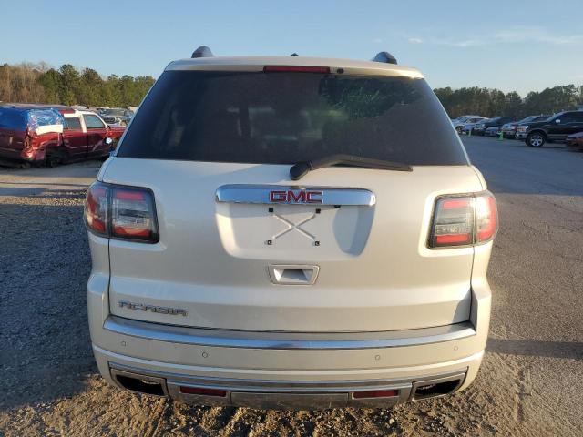 1GKKRTKDXEJ290334 - 2014 GMC ACADIA DENALI WHITE photo 6