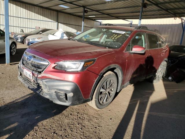 4S4BTAEC0L3203316 - 2020 SUBARU OUTBACK PREMIUM MAROON photo 1