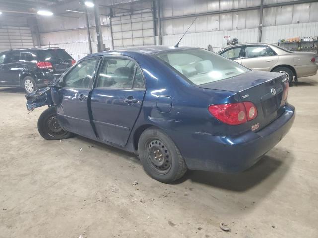 1NXBR32E68Z999619 - 2008 TOYOTA COROLLA CE BLUE photo 2