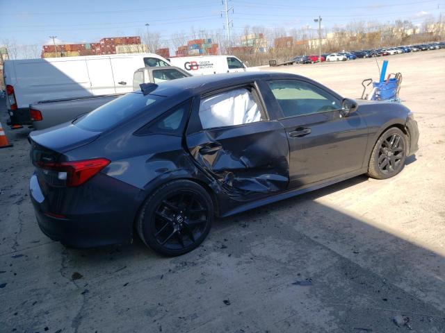 2HGFE2F57NH551198 - 2022 HONDA CIVIC SPORT 灰色 照片 3