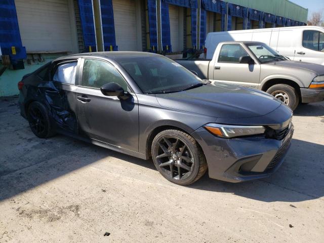 2HGFE2F57NH551198 - 2022 HONDA CIVIC SPORT 灰色 照片 4