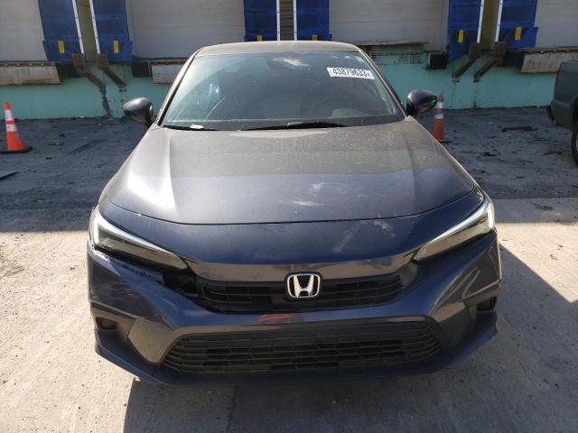 2HGFE2F57NH551198 - 2022 HONDA CIVIC SPORT GRAY photo 5