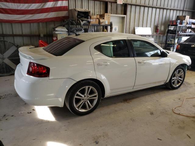 1C3CDZAG6CN314717 - 2012 DODGE AVENGER SE WHITE photo 3