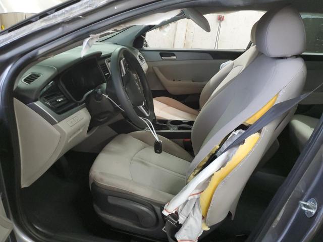 5NPE24AF8JH656137 - 2018 HYUNDAI SONATA SE GRAY photo 7