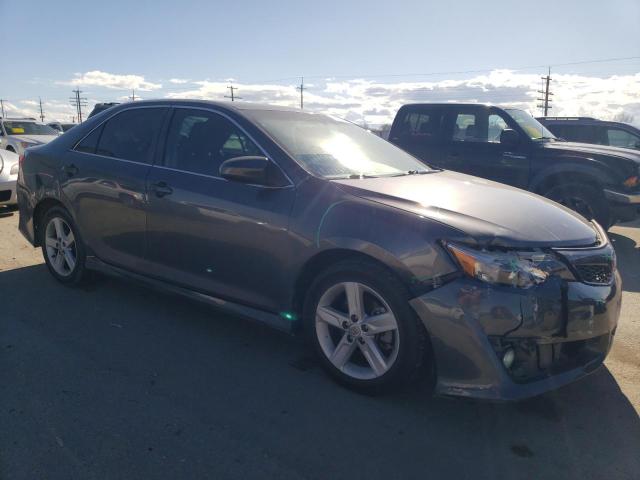 4T1BF1FK2DU276535 - 2013 TOYOTA CAMRY L GRAY photo 4