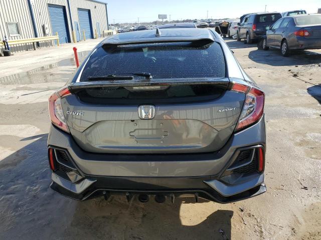 SHHFK7H49MU231702 - 2021 HONDA CIVIC SPORT GRAY photo 6