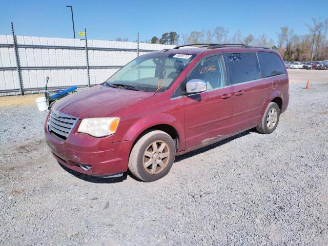 2A8HR54P68R656405 - 2008 CHRYSLER TOWN & COU TOURING ბურგუნდია ფოტო 1