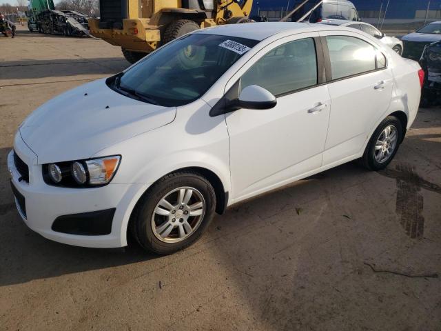 1G1JA5SH1C4178894 - 2012 CHEVROLET SONIC LS WHITE photo 1