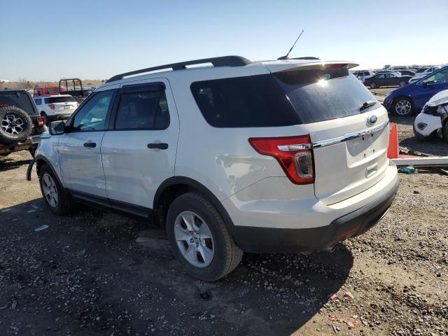 1FMHK7B82CGA79820 - 2012 FORD EXPLORER WHITE photo 2