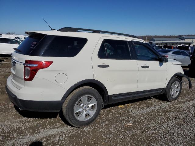 1FMHK7B82CGA79820 - 2012 FORD EXPLORER WHITE photo 3