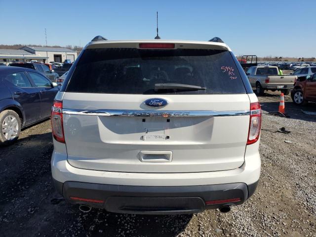 1FMHK7B82CGA79820 - 2012 FORD EXPLORER WHITE photo 6