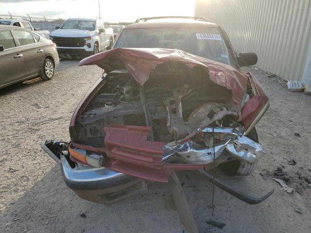 1GNCS13W6X2229849 - 1999 CHEVROLET BLAZER BURGUNDY photo 5