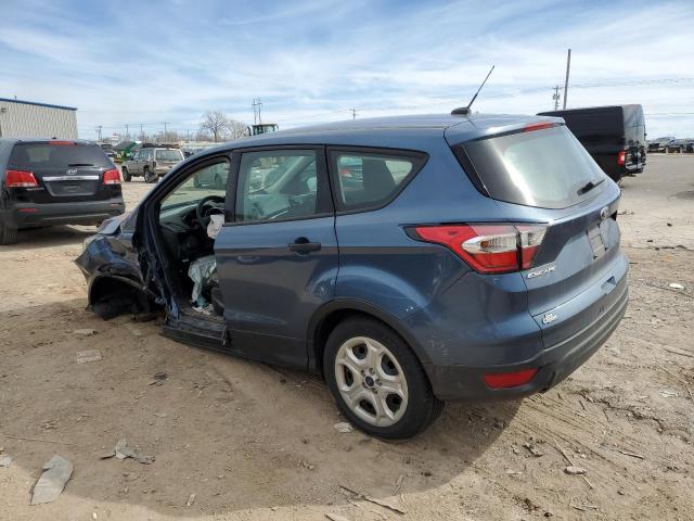 1FMCU0F79JUC07465 - 2018 FORD ESCAPE S BLUE photo 2