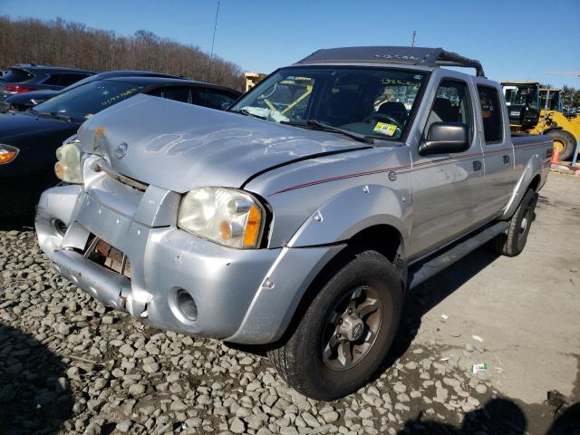 1N6ED29Y74C417552 - 2004 NISSAN FRONTIER CREW CAB XE V6 SILVER photo 1