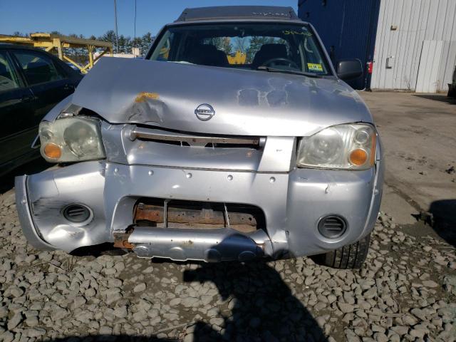 1N6ED29Y74C417552 - 2004 NISSAN FRONTIER CREW CAB XE V6 SILVER photo 11