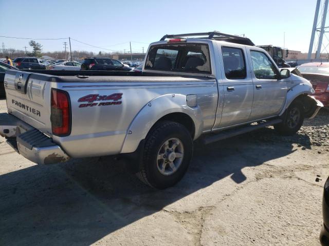 1N6ED29Y74C417552 - 2004 NISSAN FRONTIER CREW CAB XE V6 SILVER photo 3