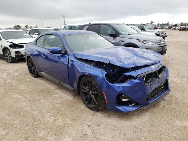 3MW23CM01R8D83118 - 2024 BMW 230I BLUE photo 4