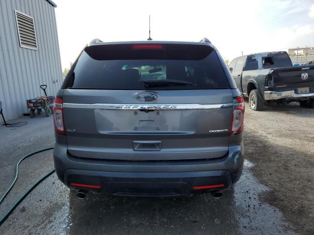 1FM5K7D8XEGC54821 - 2014 FORD EXPLORER XLT GRAY photo 6