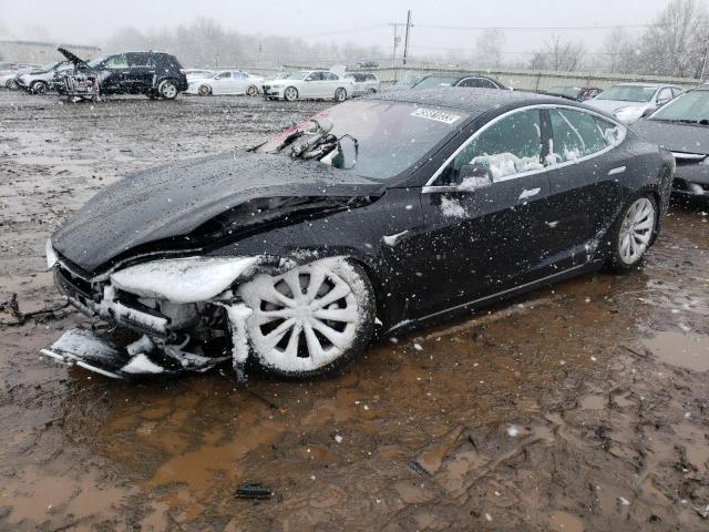 5YJSA1E25HF228689 - 2017 TESLA MODEL S Սև լուսանկար 1