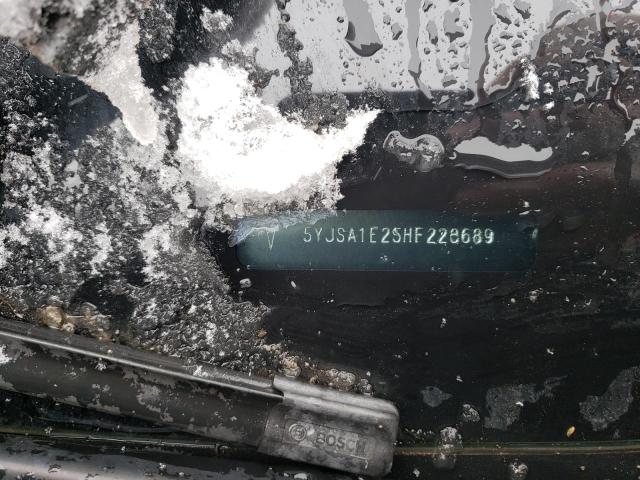 5YJSA1E25HF228689 - 2017 TESLA MODEL S Սև լուսանկար 13