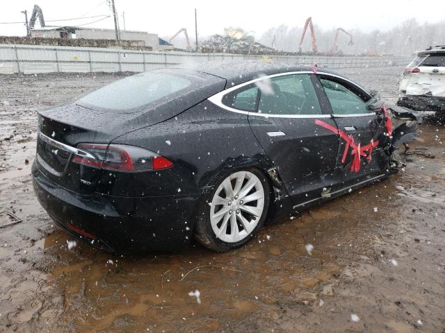 5YJSA1E25HF228689 - 2017 TESLA MODEL S Սև լուսանկար 3