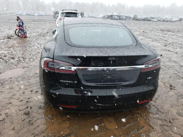 5YJSA1E25HF228689 - 2017 TESLA MODEL S Սև լուսանկար 6