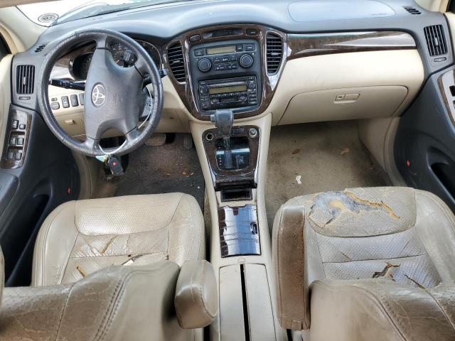 JTEGF21A430112283 - 2003 TOYOTA HIGHLANDER LIMITED BLUE photo 8