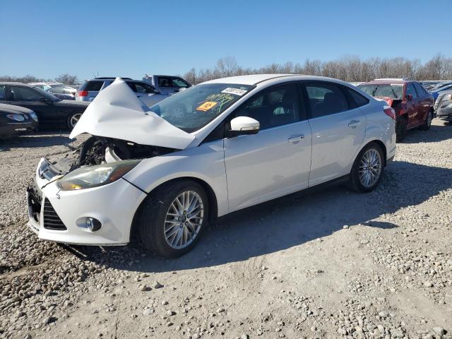 1FADP3J29EL399744 - 2014 FORD FOCUS TITANIUM WHITE photo 1