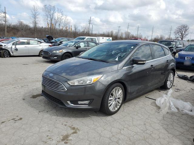 1FADP3N28JL289286 - 2018 FORD FOCUS TITANIUM SILVER photo 1