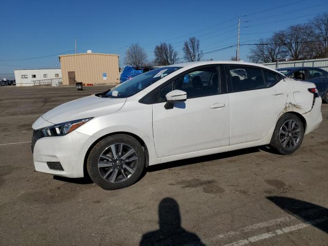 3N1CN8EV4ML868922 - 2021 NISSAN VERSA SV WHITE photo 1