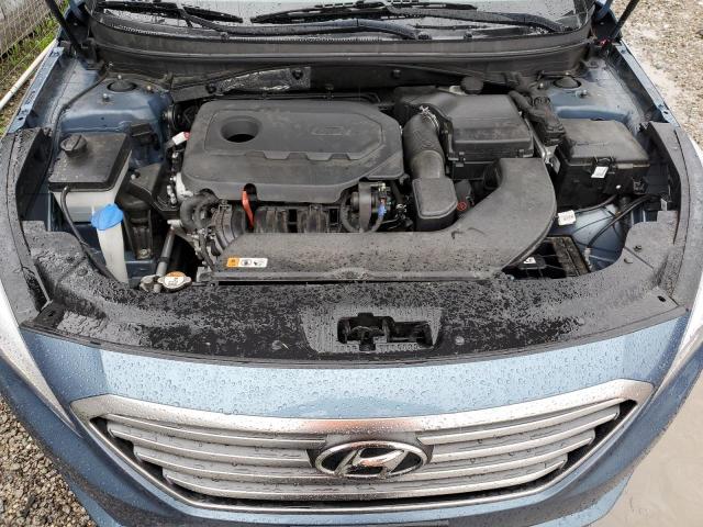 5NPE24AF1HH578911 - 2017 HYUNDAI SONATA SE BLUE photo 11