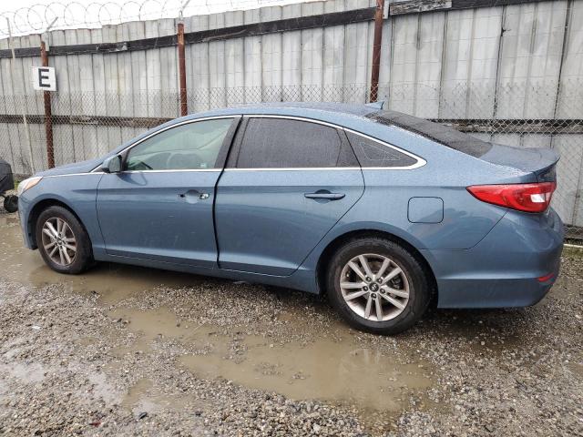 5NPE24AF1HH578911 - 2017 HYUNDAI SONATA SE BLUE photo 2