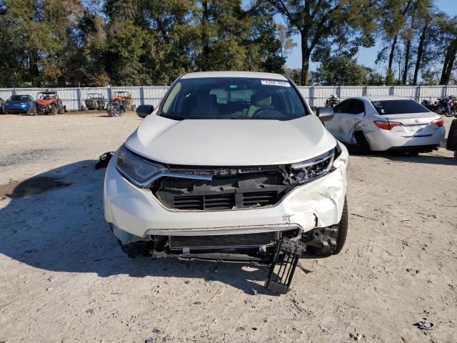 2HKRW6H35HH213743 - 2017 HONDA CR-V LX WHITE photo 5