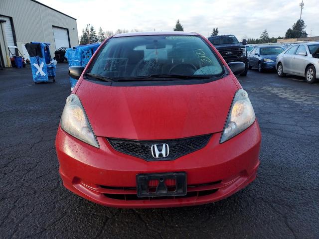 JHMGE8H34BC025125 - 2011 HONDA FIT RED photo 5