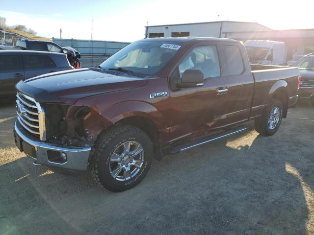 1FTFX1EF9GFC38204 - 2016 FORD F150 SUPER CAB BURGUNDY photo 1