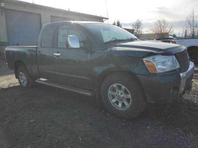 1N6AA06BX4N577683 - 2004 NISSAN TITAN XE GREEN photo 4