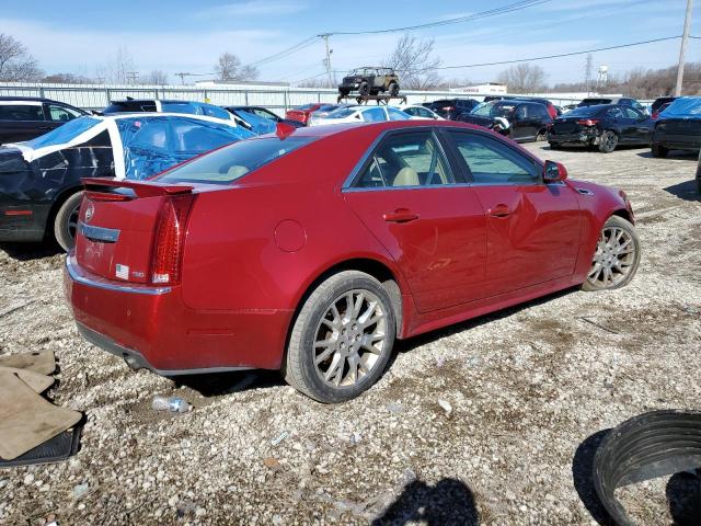 1G6DS5E39C0101461 - 2012 CADILLAC CTS PREMIUM COLLECTION BURGUNDY photo 3