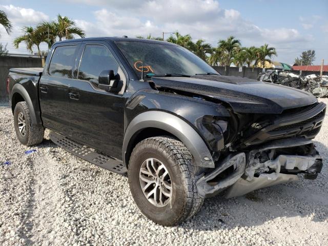 1FTFW1RG0JFD93771 - 2018 FORD F150 RAPTOR BLACK photo 4