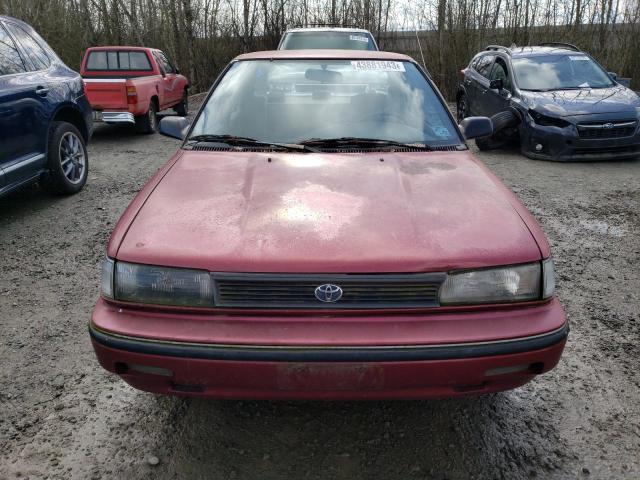 1NXAE94A4NZ371140 - 1992 TOYOTA COROLLA DLX RED photo 5