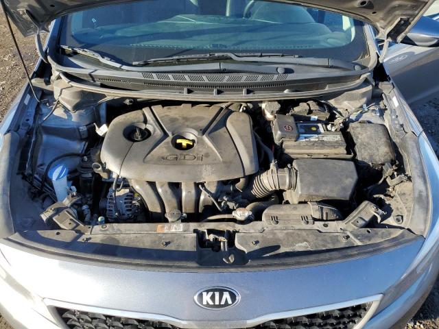 3KPFL4A89JE178222 - 2018 KIA FORTE EX SILVER photo 11