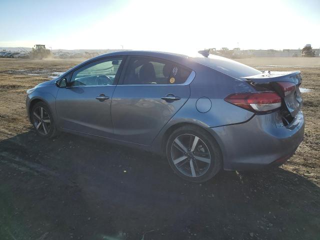 3KPFL4A89JE178222 - 2018 KIA FORTE EX SILVER photo 2