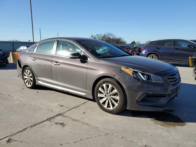 5NPE34AF5GH414606 - 2016 HYUNDAI SONATA SPORT GRAY photo 4