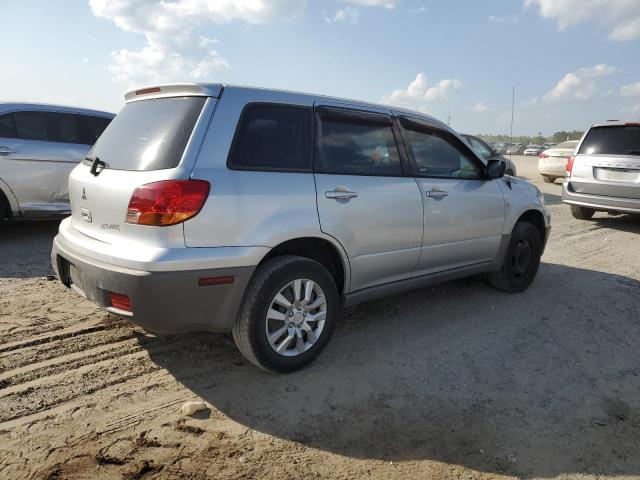 JA4LX31G83U041862 - 2003 MITSUBISHI OUTLANDER LS SILVER photo 3