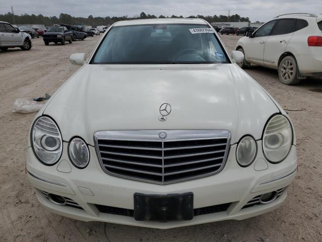 WDBUF56X78B346031 - 2008 MERCEDES-BENZ E 350 WHITE photo 5