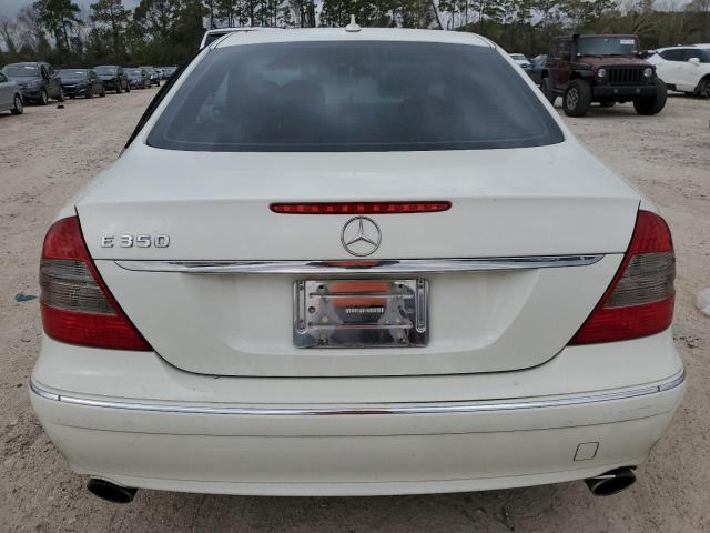 WDBUF56X78B346031 - 2008 MERCEDES-BENZ E 350 WHITE photo 6