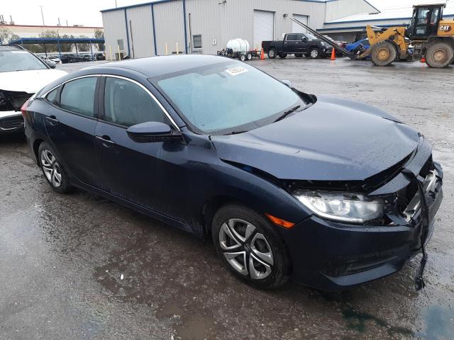 19XFC2F54JE028814 - 2018 HONDA CIVIC LX BLUE photo 4