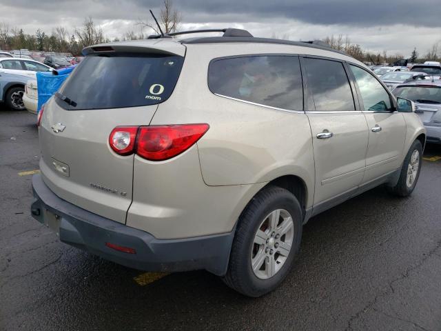 1GNLVGEDXAJ226875 - 2010 CHEVROLET TRAVERSE LT CREAM photo 3