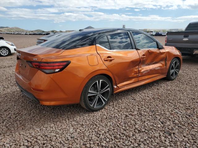 3N1AB8DV4NY219515 - 2022 NISSAN SENTRA SR ORANGE photo 3