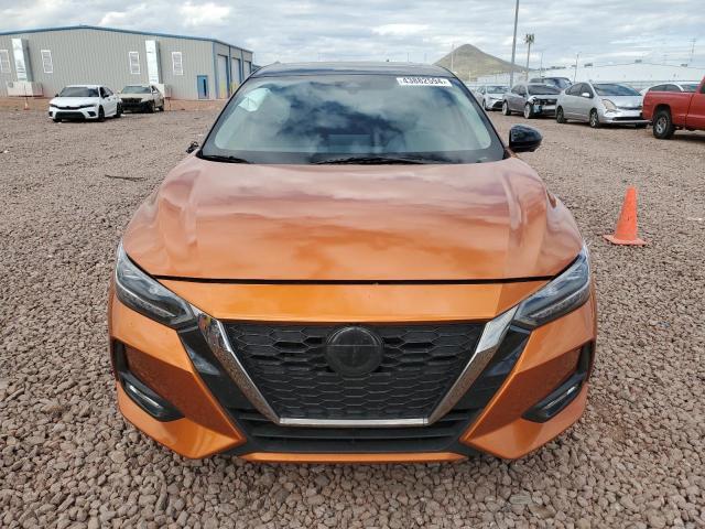 3N1AB8DV4NY219515 - 2022 NISSAN SENTRA SR ORANGE photo 5