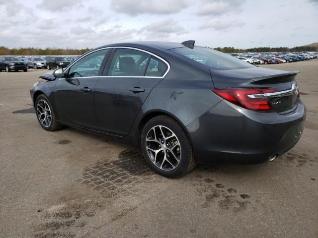 2G4GL5EX9H9154857 - 2017 BUICK REGAL SPORT TOURING CHARCOAL photo 2